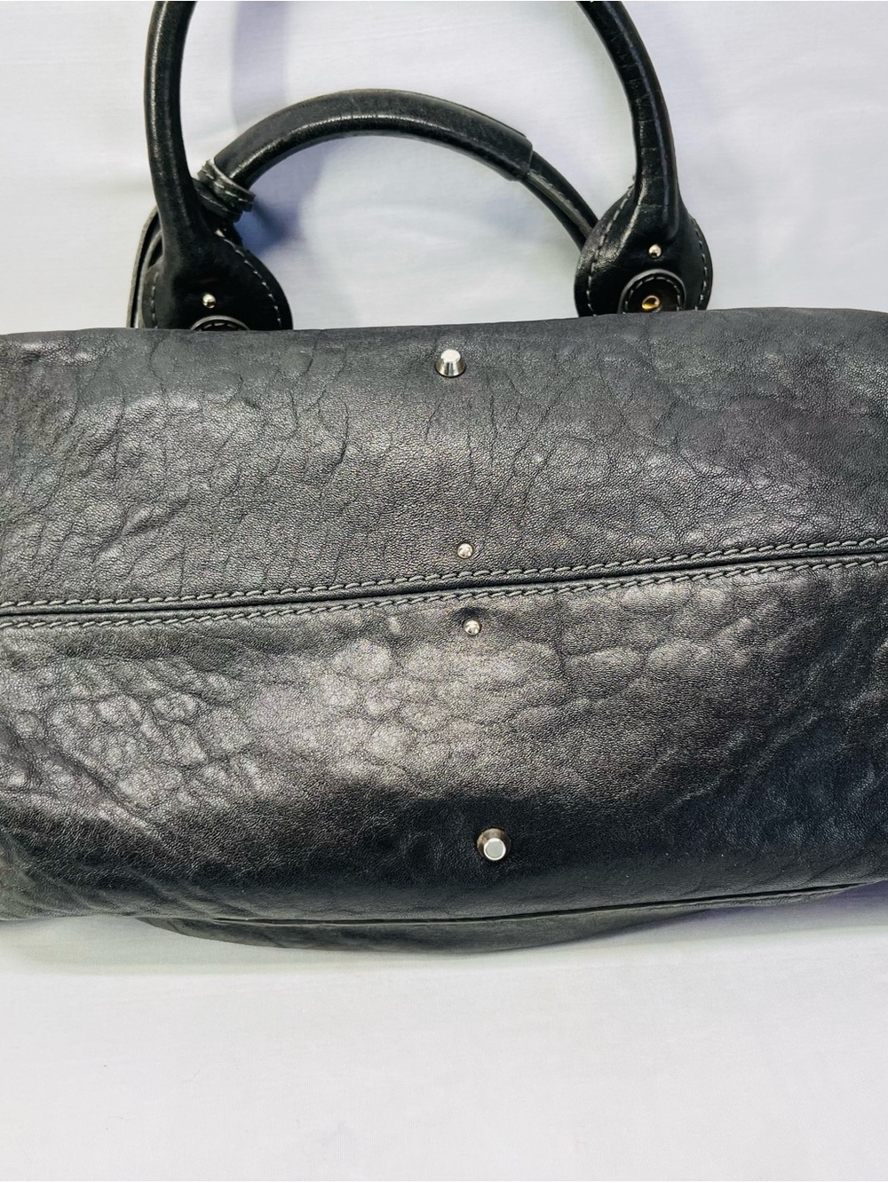 Chloe Black Leather medium Paddington Capsule satchel - Picture 10 of 16